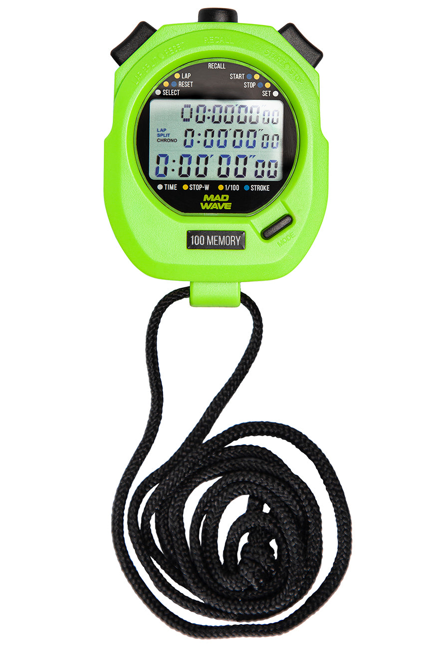 Mad Wave Professional Stopwatch SW-100 memory