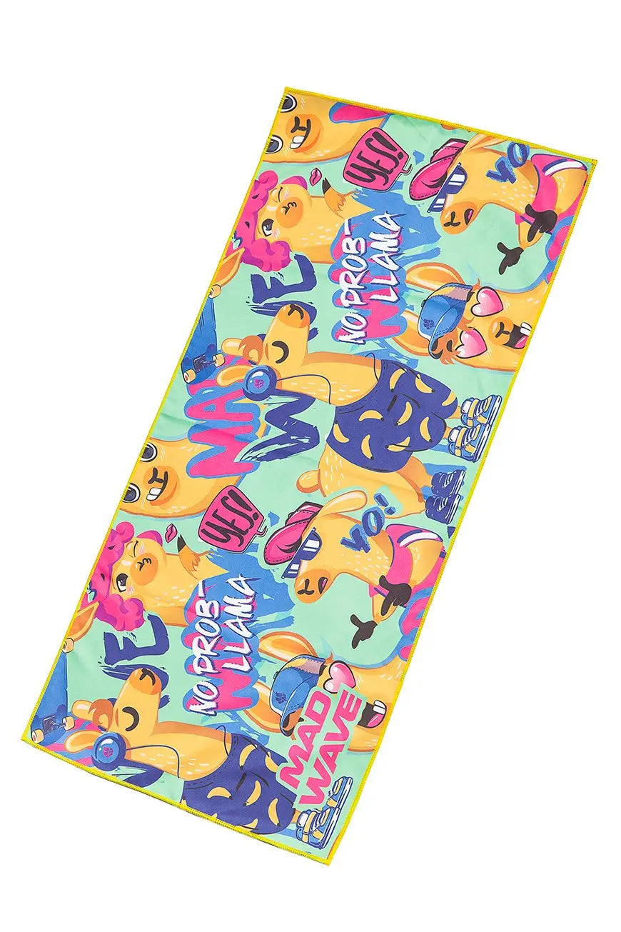 Mad Wave Microfibre Towel Llama 40X80