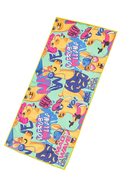 Mad Wave Microfibre Towel Llama 40X80