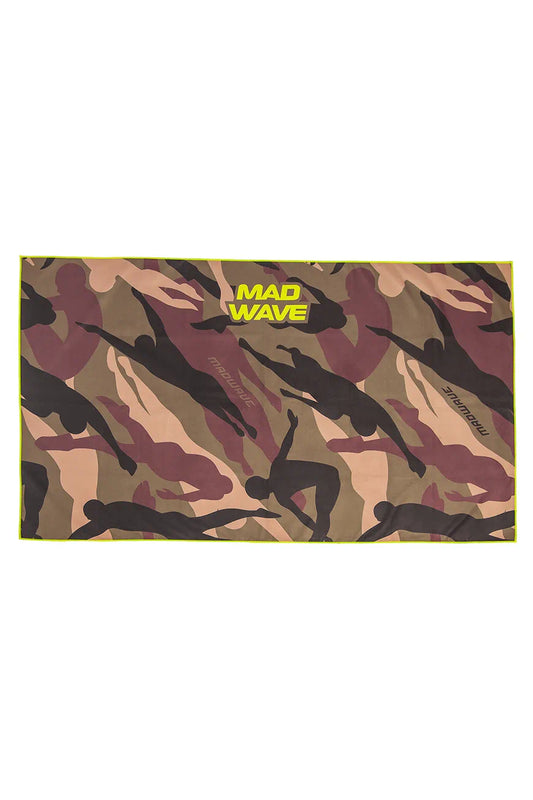 Mad Wave Microfibre Towel Military 80X140